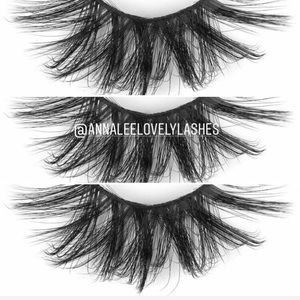 3pairs of LUXURY 25mm 3D Lashes
